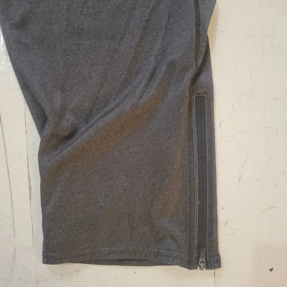 Under Armour Ankle Zipper Grey Joggers - Picture 6 of 12